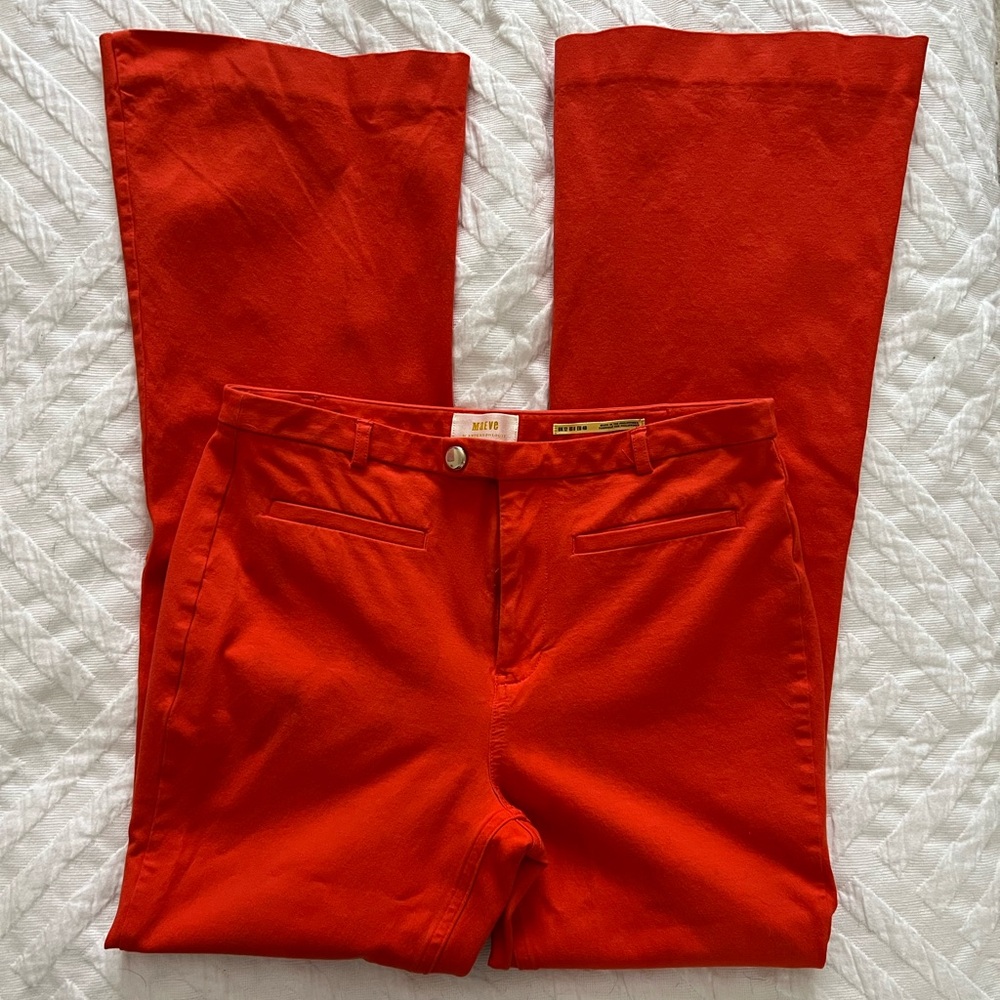 Anthropologie Maeve Slim Boot Cut Trouser